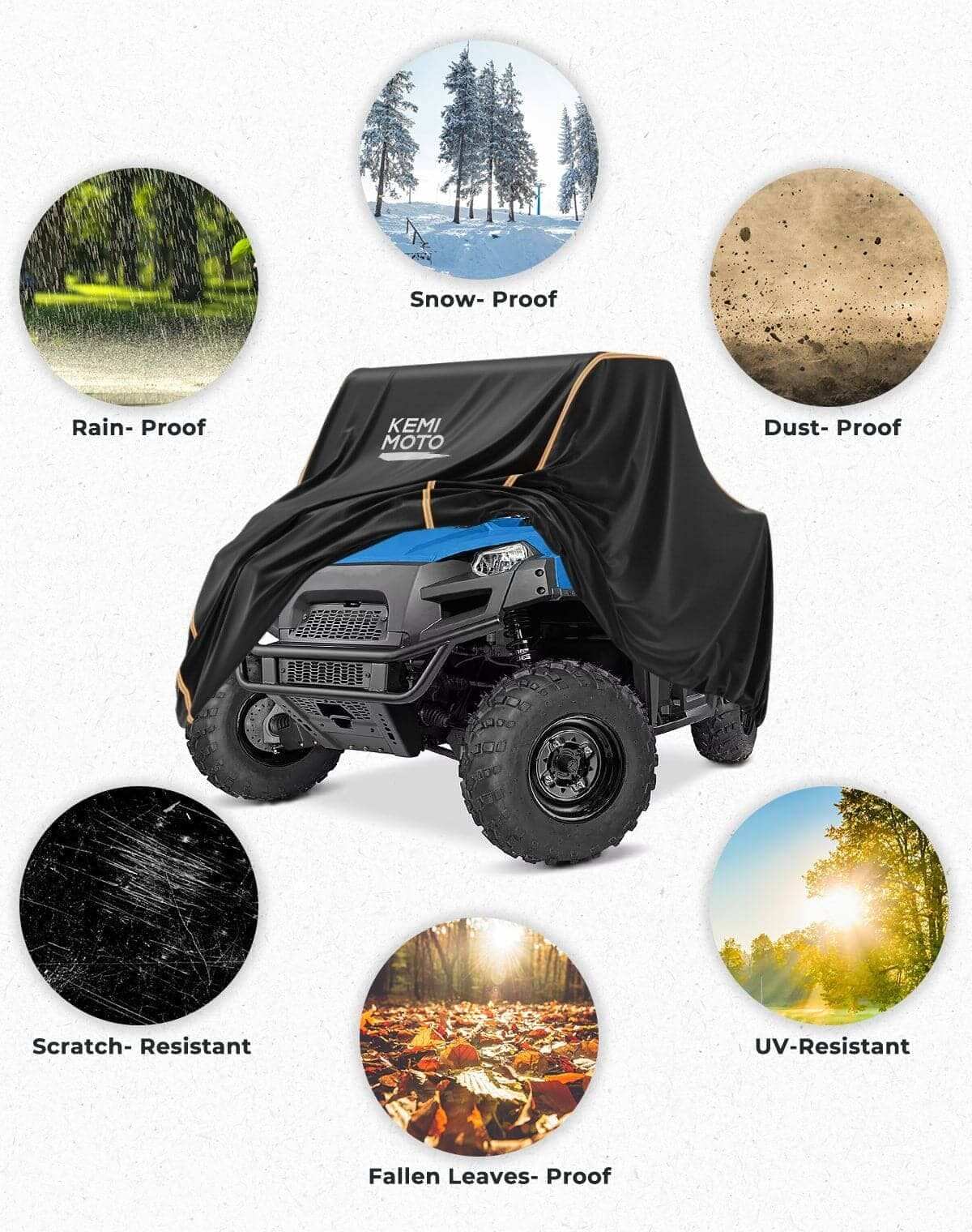 Kemimoto 2-3 Seater UTV Cover