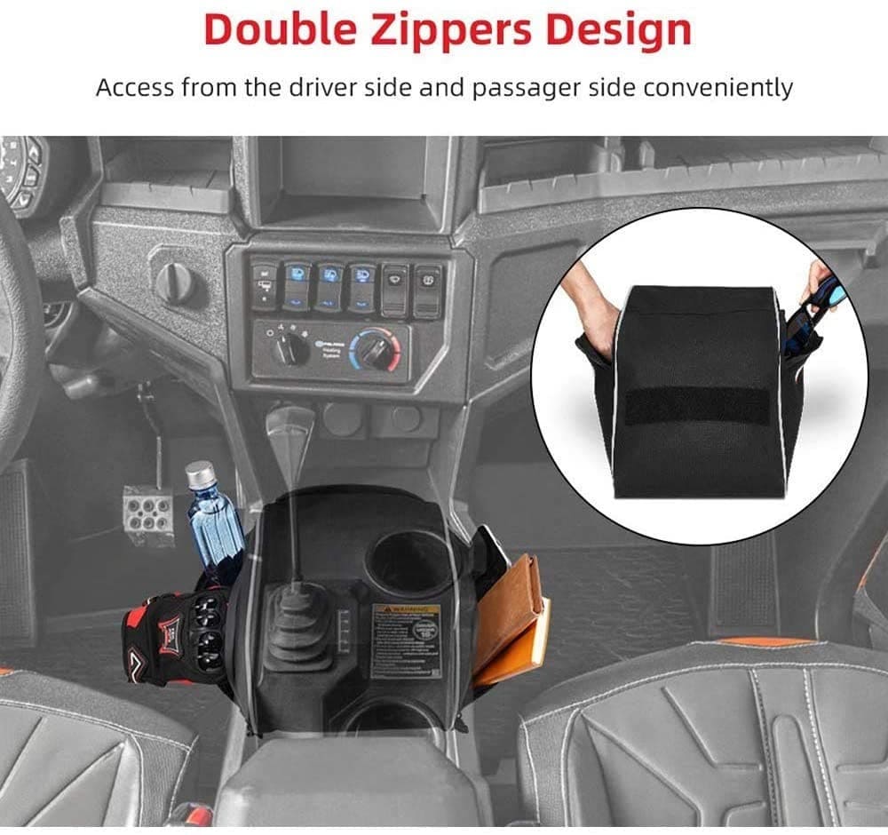 Kemimoto UTV '16-'24 Polaris General Center Seats Storage Bag