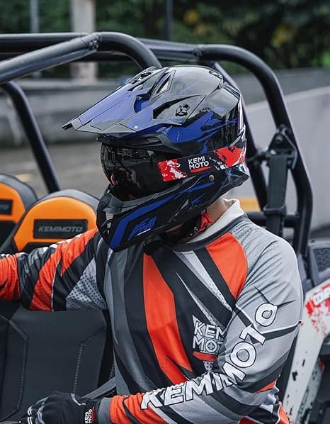 Kemimoto UTV/ ATV UV Protection Clear Vision Goggles