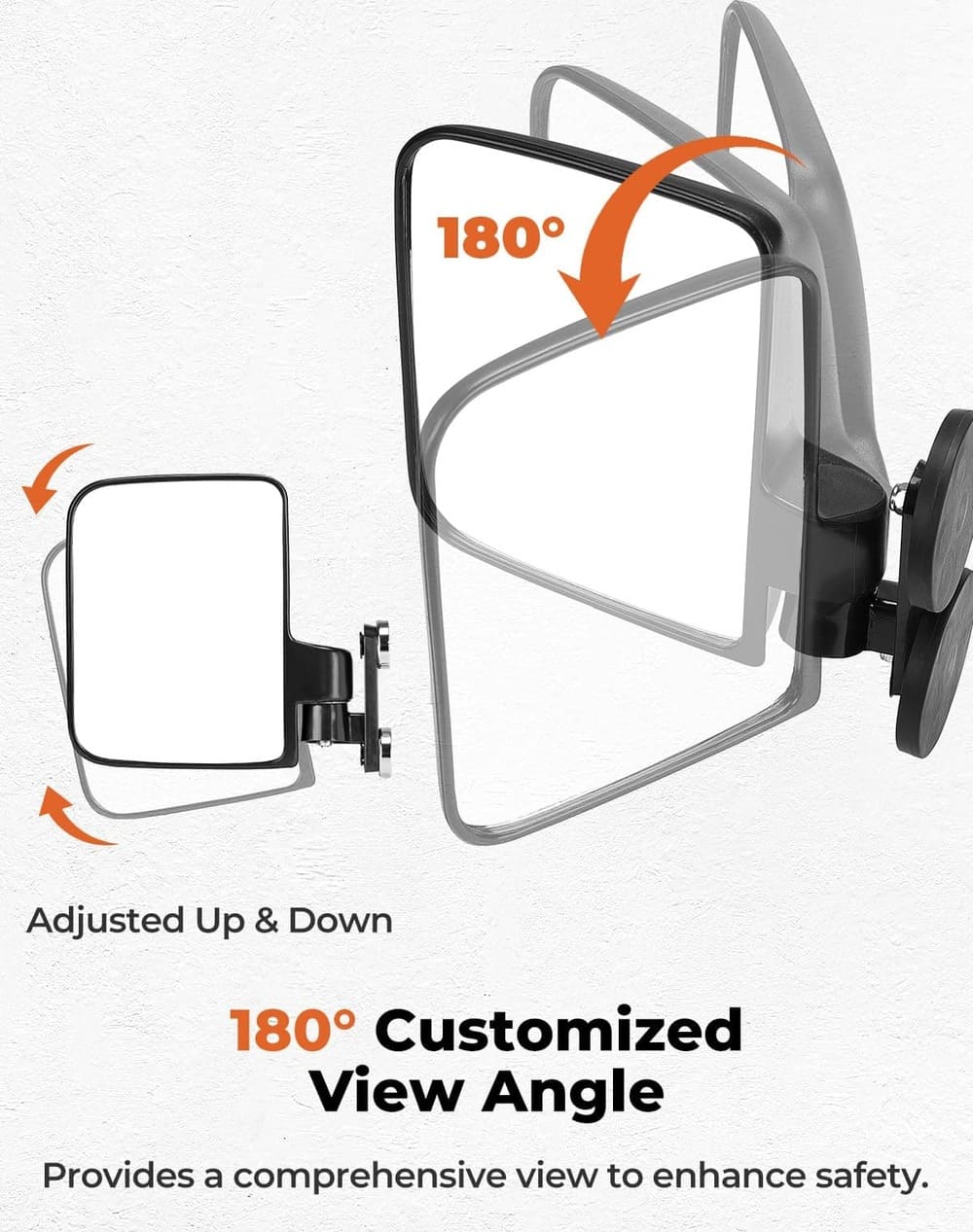 Kemimoto Magnetic Side Mirrors