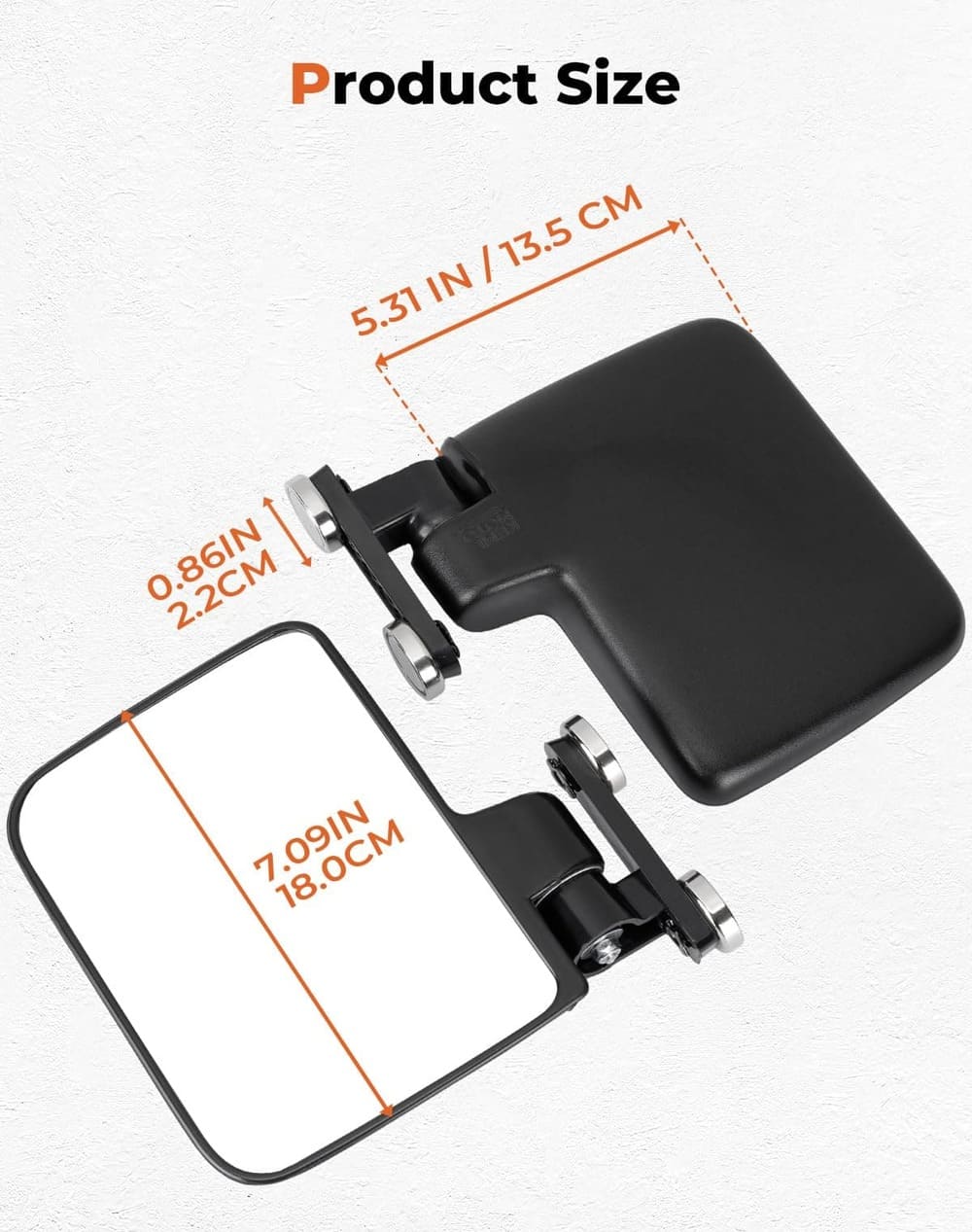 Kemimoto Magnetic Side Mirrors