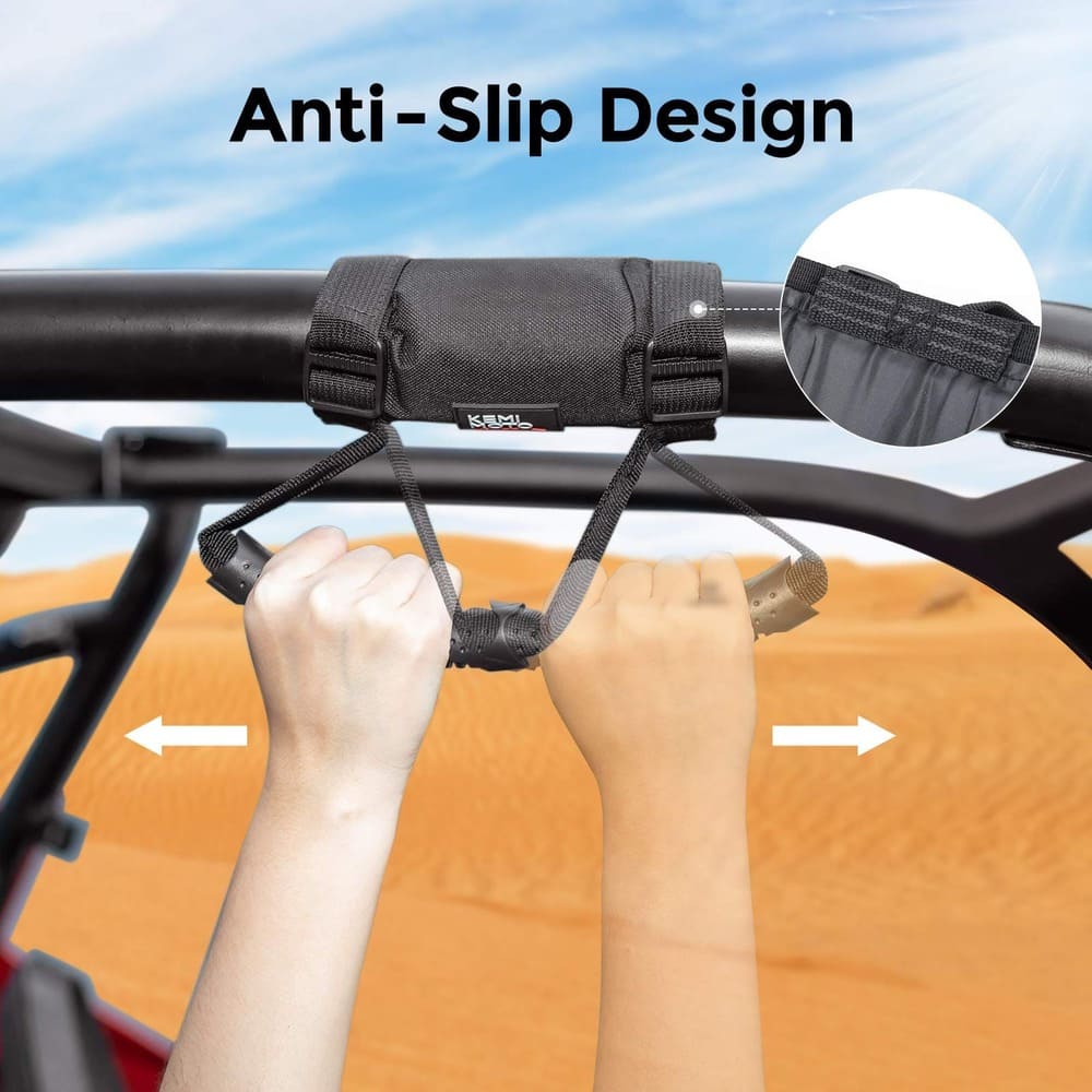 Kemimoto UTV Grab Handles Grip - 2 Pack
