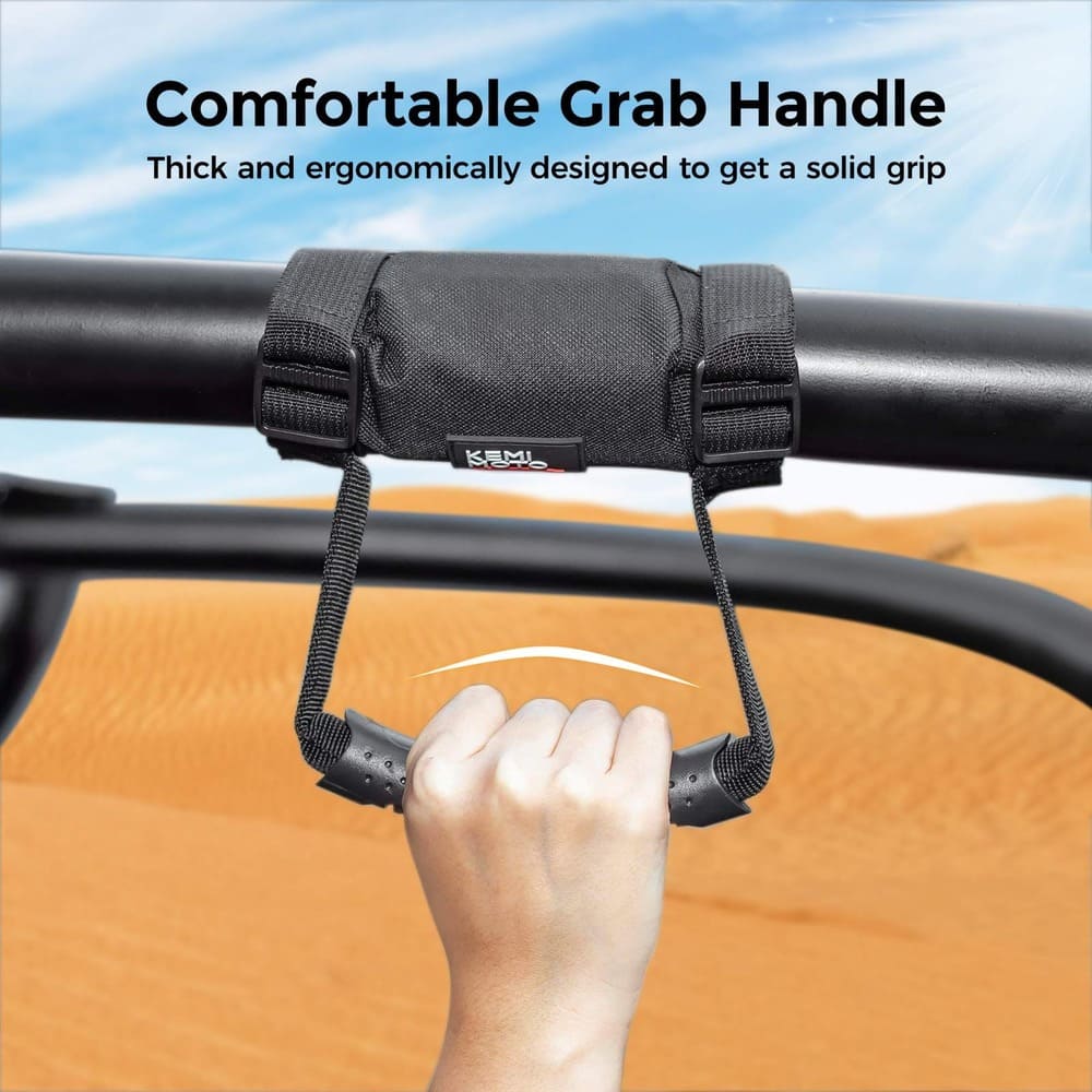 Kemimoto UTV Grab Handles Grip - 2 Pack