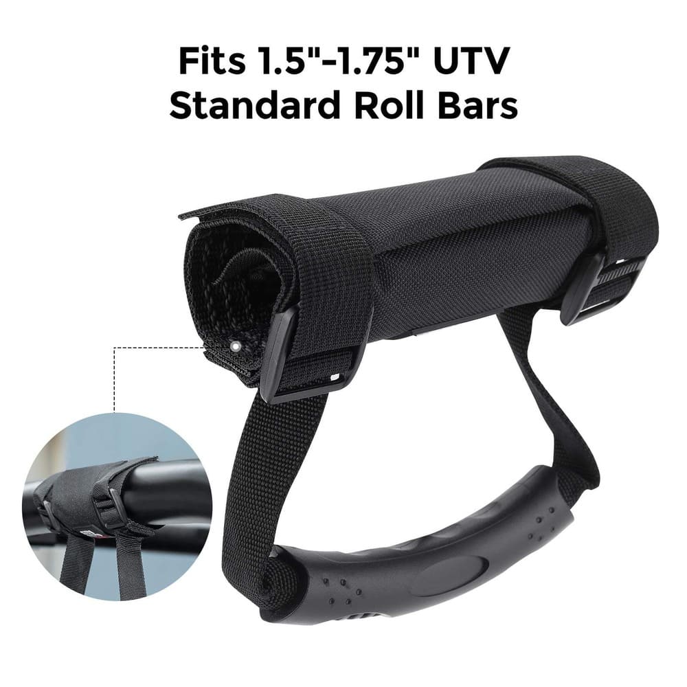 Kemimoto UTV Grab Handles Grip - 2 Pack
