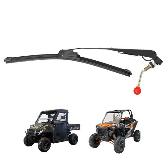 Kemimoto UTV Hand Operated Manual Windshield Wiper Kit