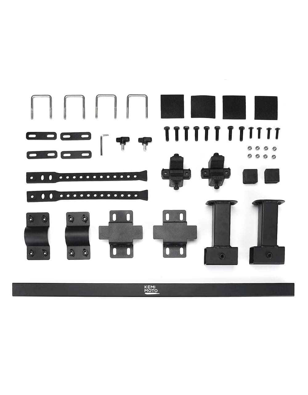 Kemimoto UTV Ice Auger Holder for 1.65''-2'' Roll Bar