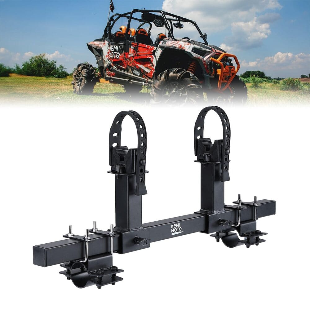 Kemimoto UTV Ice Auger Holder for 1.65''-2'' Roll Bar