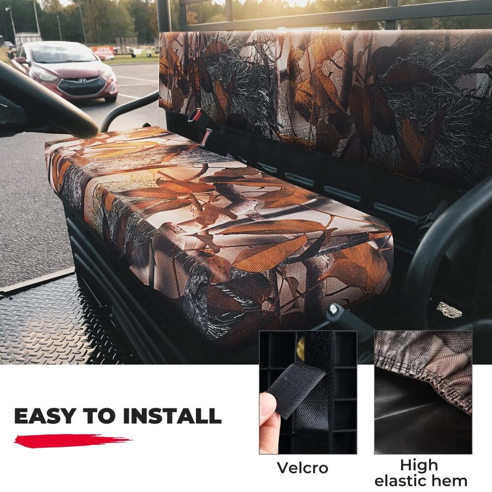 Kemimoto UTV Kawasaki Mule 3000/3010/4000/4010 Camo Seat Cover