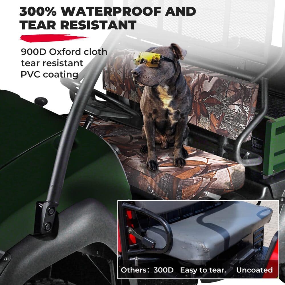 Kemimoto UTV Kawasaki Mule 3000/3010/4000/4010 Camo Seat Cover