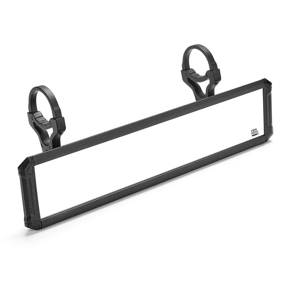 Kemimoto UTV Rear View Mirror with 1.65"-2" Sturdy Gear Clamp