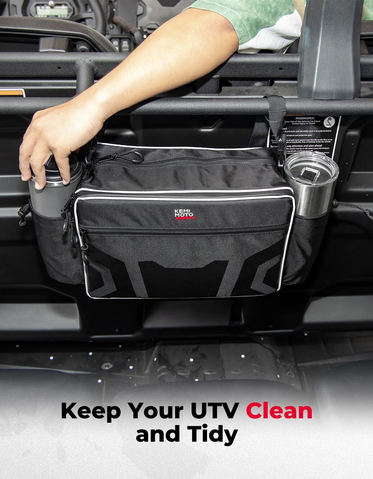 Kemimoto Honda Pioneer 1000-6 UTV Storage Bag