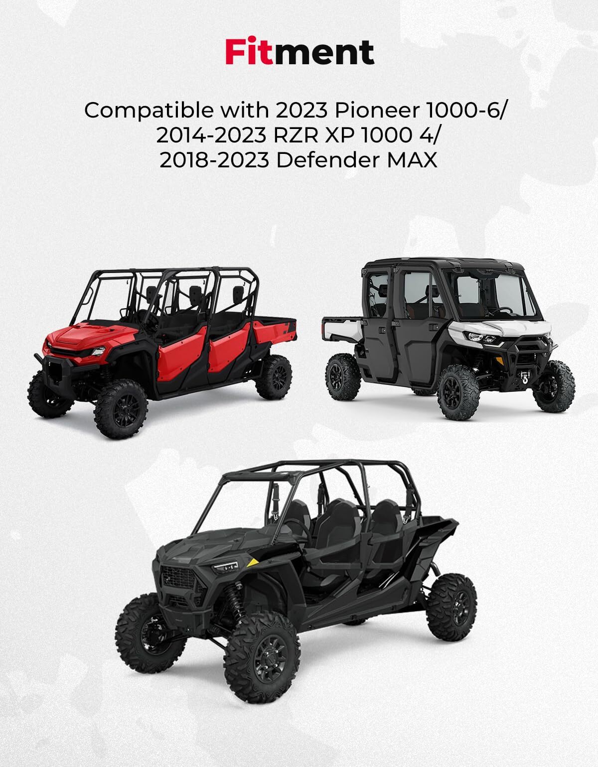 Kemimoto Honda Pioneer 1000-6 UTV Storage Bag
