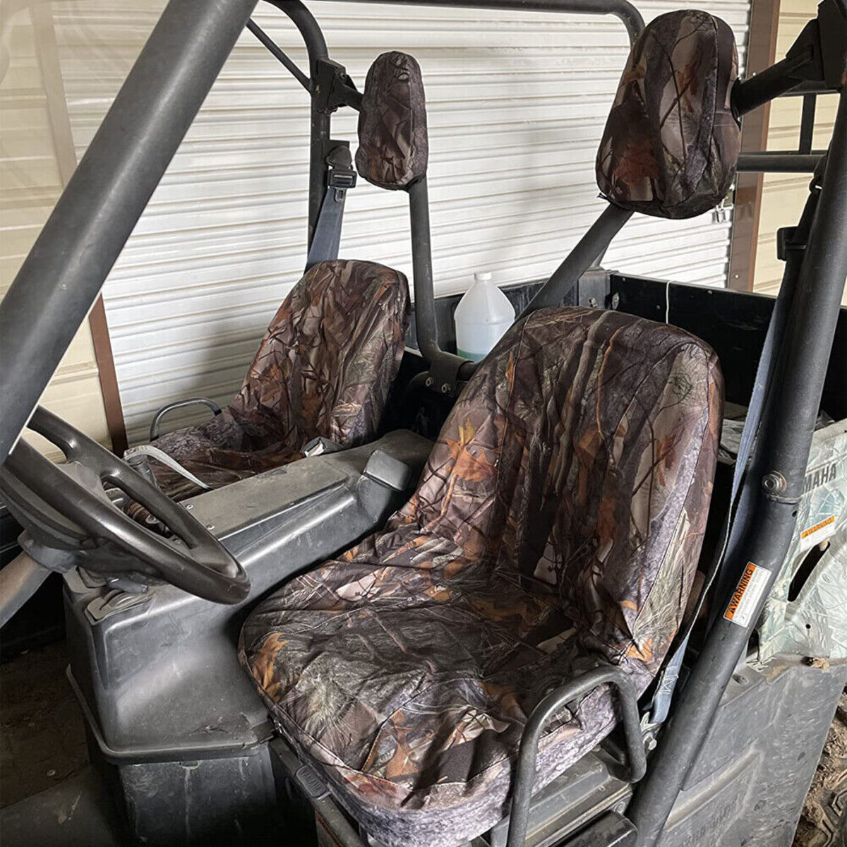 Kemimoto Yamaha Rhino 450/ 660/ 700 UTV Heavy Duty Camo Seat Covers