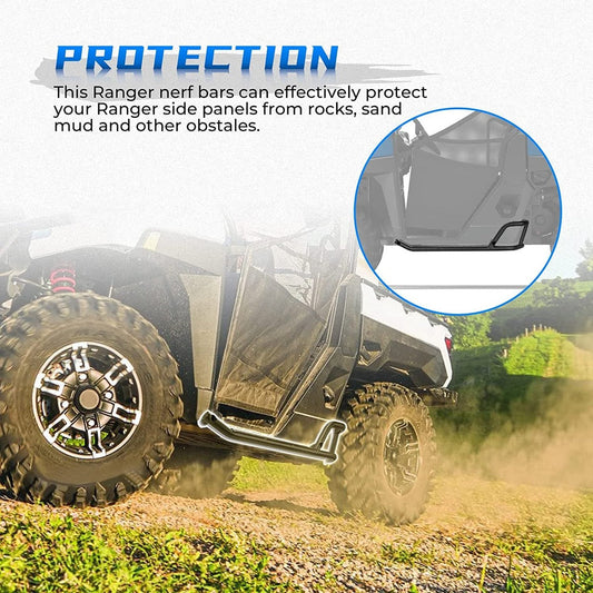 Kemimto '18-'24 Polaris Ranger XP 1000 Nerf Bars