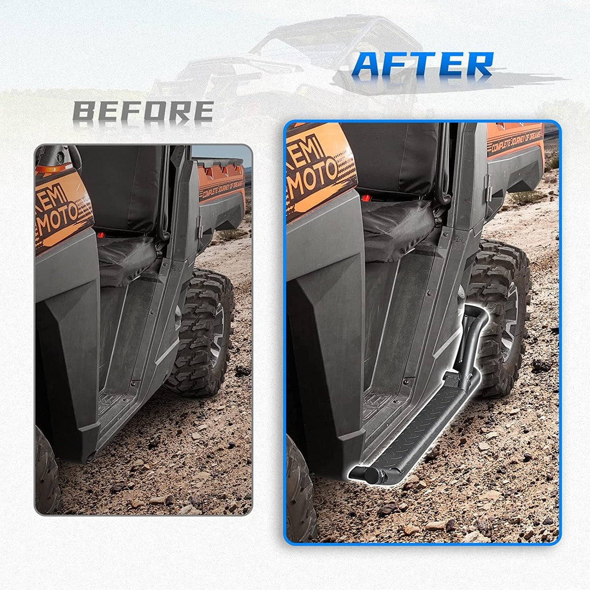 Kemimto '18-'24 Polaris Ranger XP 1000 Nerf Bars