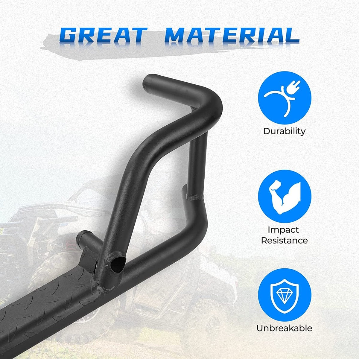 Kemimto '18-'24 Polaris Ranger XP 1000 Nerf Bars
