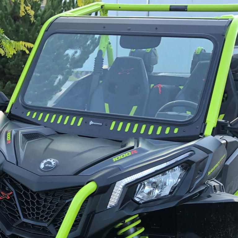 Can Am Commander / Maverick Vented Glass Windshield
