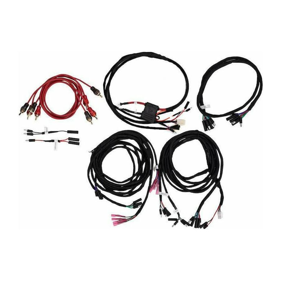 Polaris RZR Dual Amplifier Wiring Harness