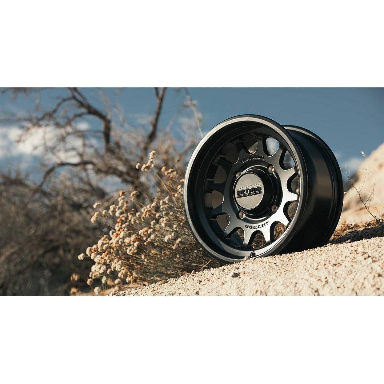 Can Am Maverick R 414 Bead Grip Wheel (Matte Black) (15x7)