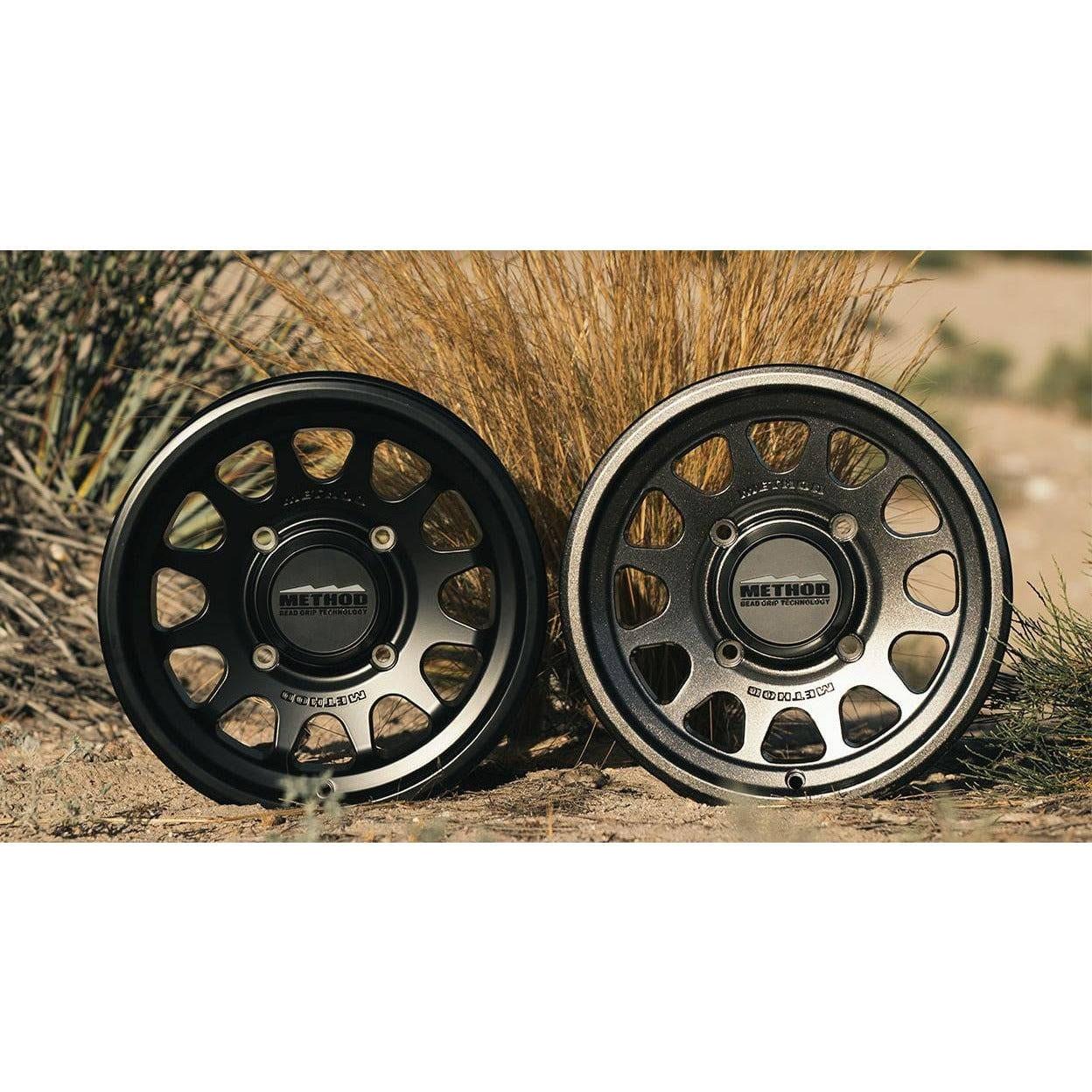 Can Am Maverick R 414 Bead Grip Wheel (Matte Black) (15x7)