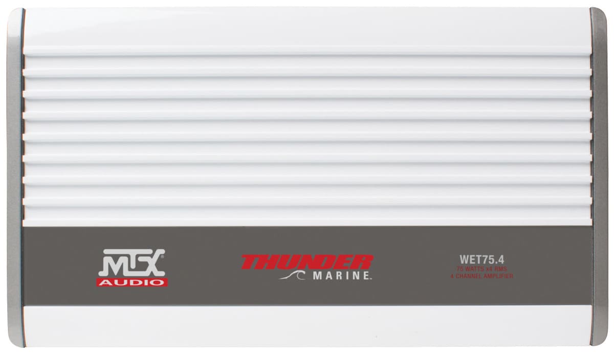 MTX Audio 400-Watt 4 Channel RMS Class A/B Marine Amplifier