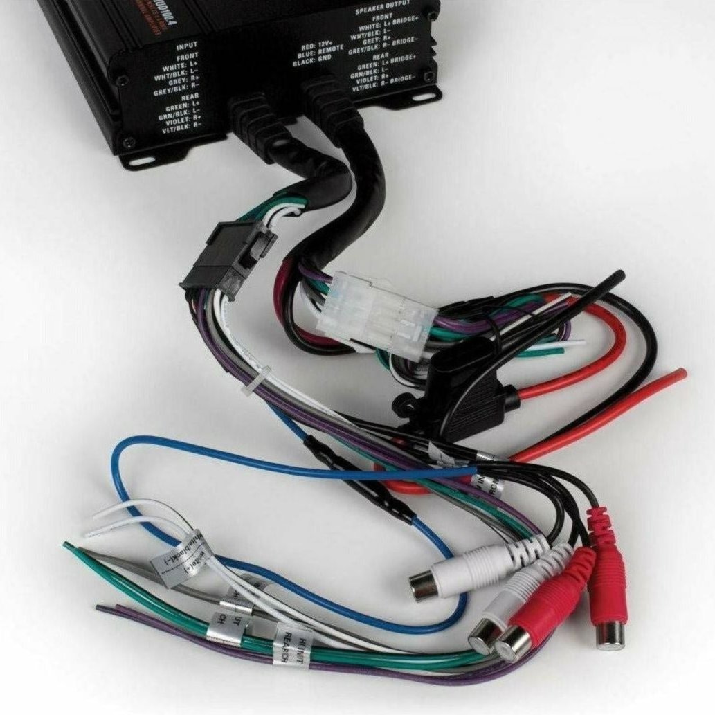 400 Watt RMS 4 Channel Powersports Amplifier