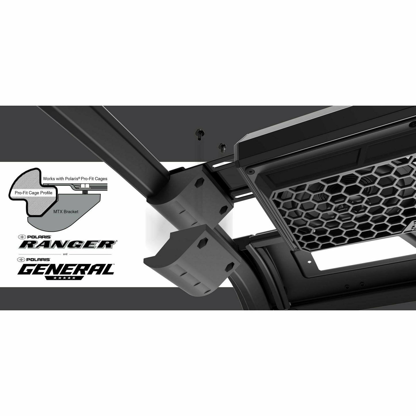 Polaris Pro-Fit Cage Mount Clamp