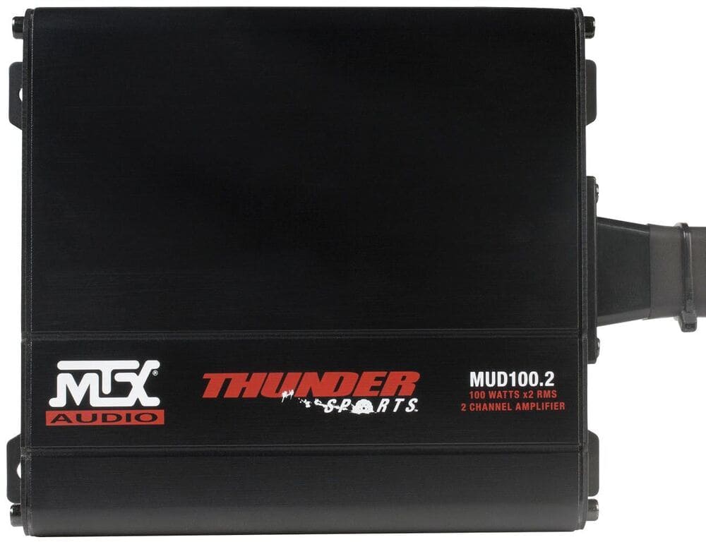 MTX Audio Universal Bluetooth Audio Package With Amplifier & 4 Roll Cage Speakers
