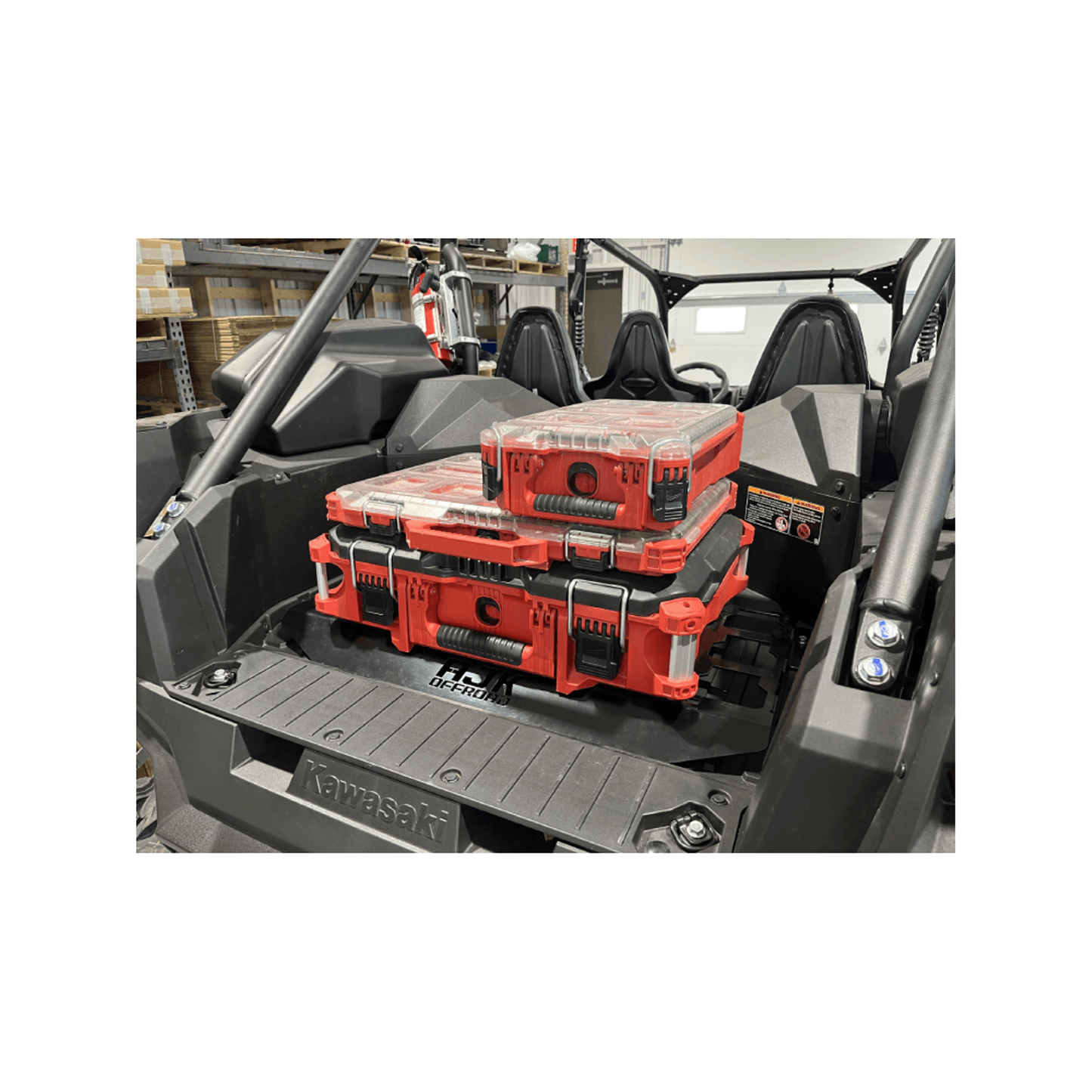 Kawasaki KRX Milwaukee Packout Mount (Subwoofer Compatible)