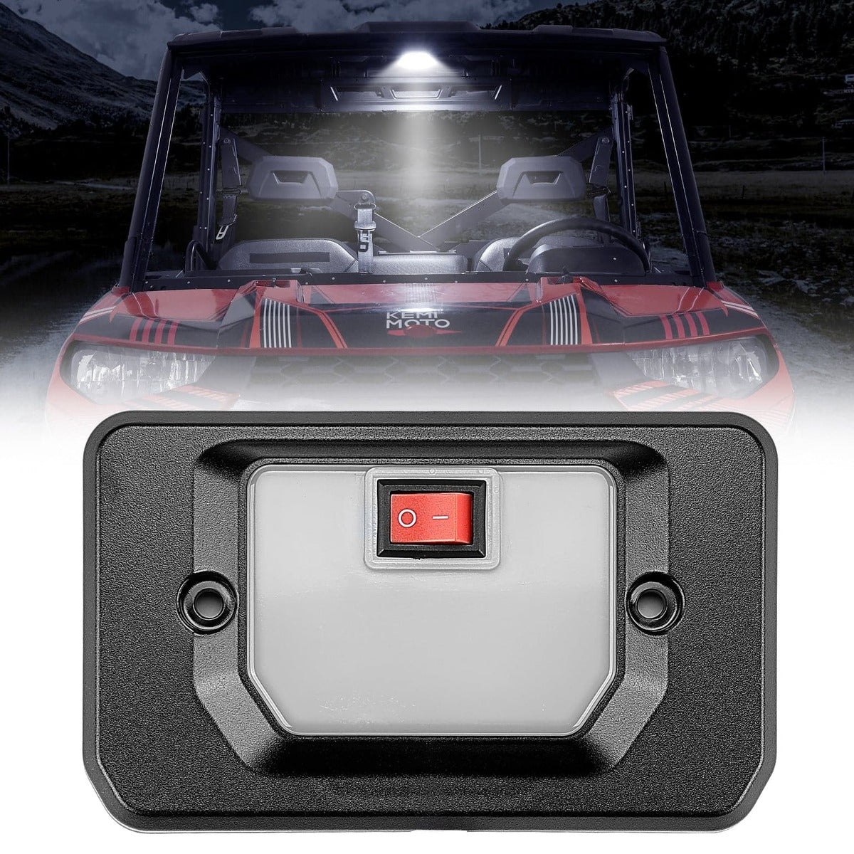 Kemimoto '18-'24 Polaris Ranger UTV Dome Light