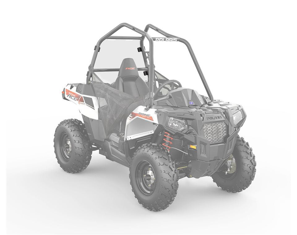 Polaris Ace Lock & Ride Rear Panel - Poly