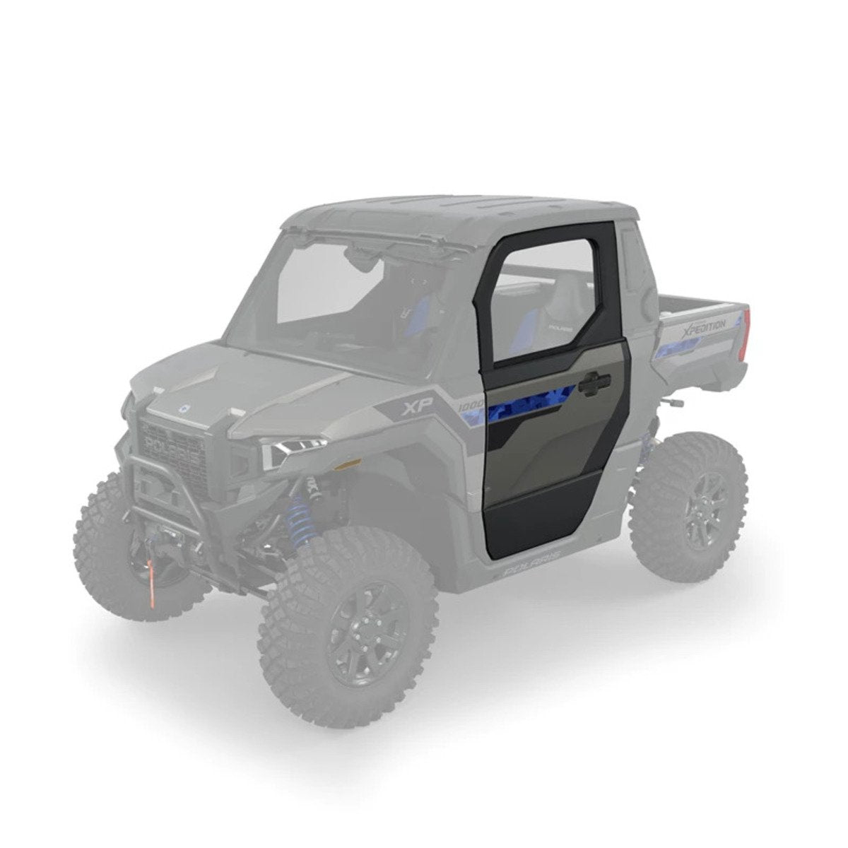 Polaris Xpedition Full Poly Front Doors - Manual Windows