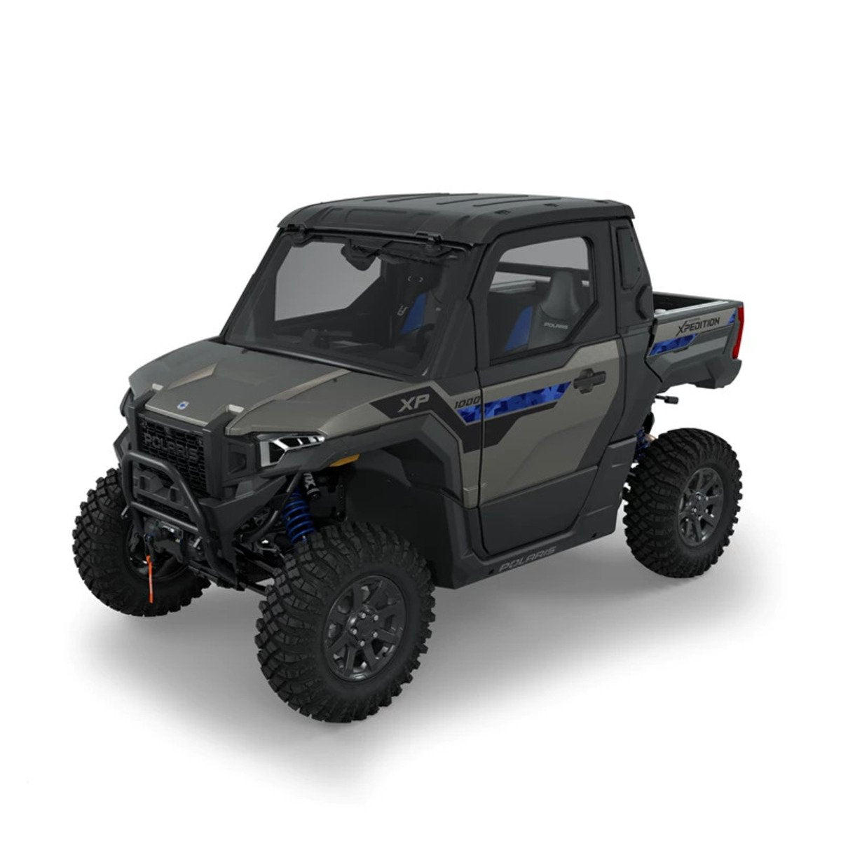 Polaris Xpedition Full Poly Front Doors - Manual Windows