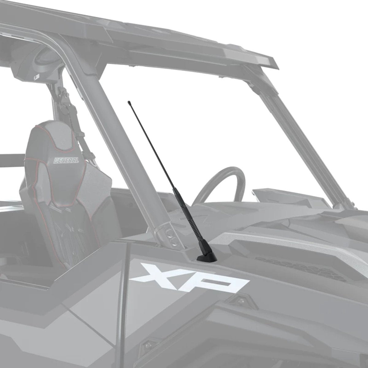 Polaris General Ride Command Audio Kit + Rear Speakers by Rockford Fosgate - Stage 2