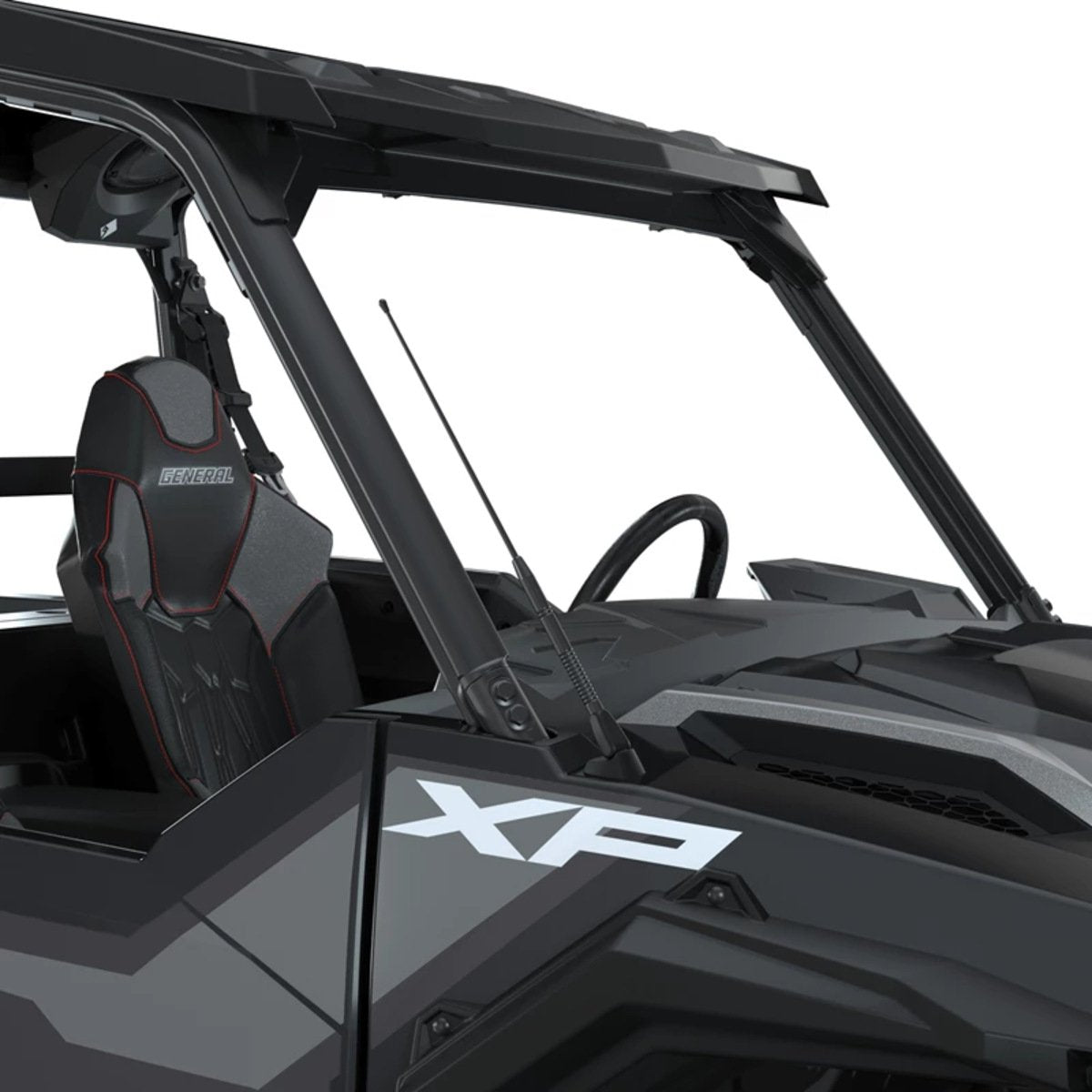 Polaris General Ride Command Audio Kit + Rear Speakers by Rockford Fosgate - Stage 2