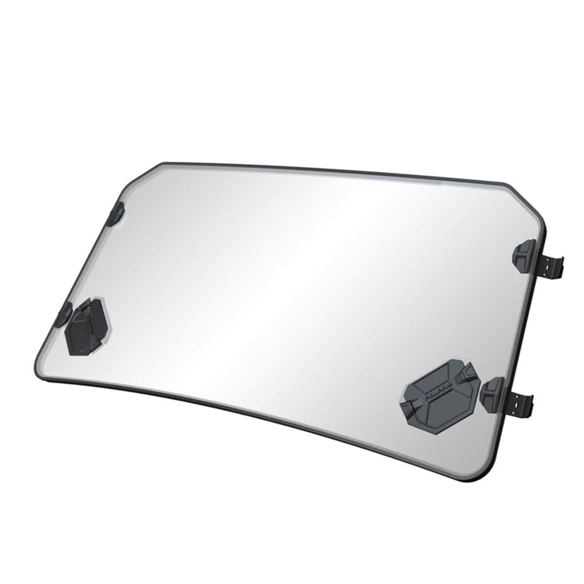 Polaris General 1000 Lock & Ride Full Vented Windshield - Hard Coat Poly