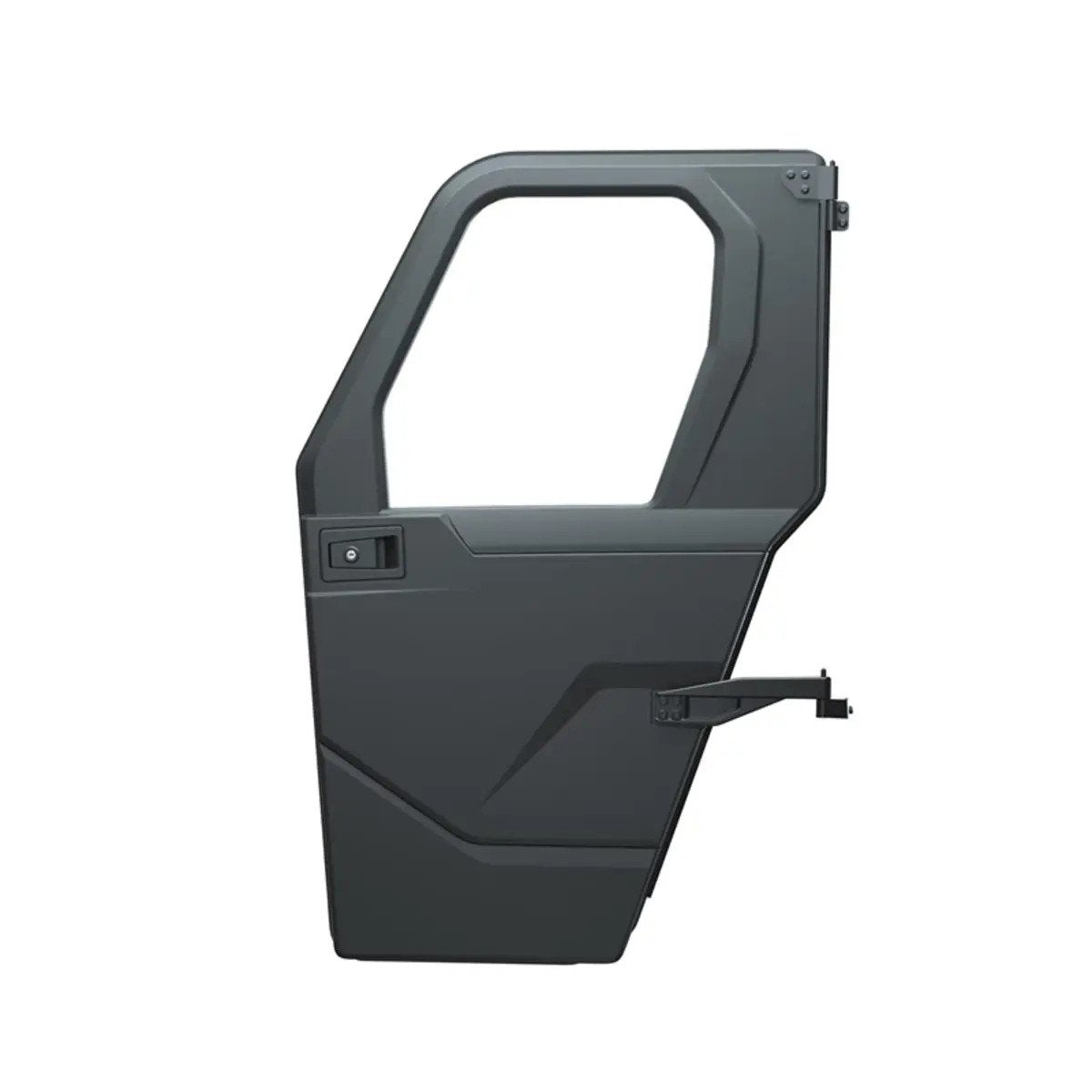 Polaris Ranger SP 570 Poly Front Door Set with Manual Windows - Black