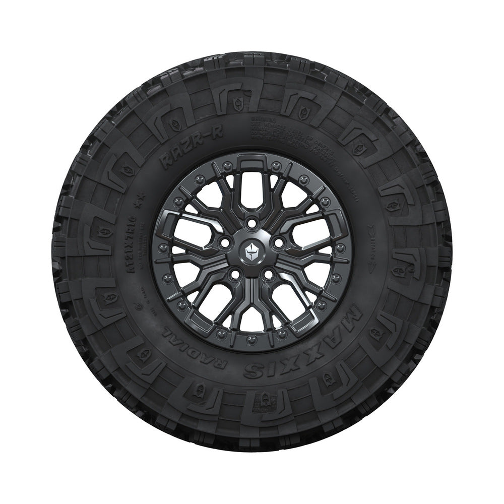 Polaris Pro Armor 5307 Beadlock & Harvester 32" × 10" R15 Wheel & Tire Set - Matte Black