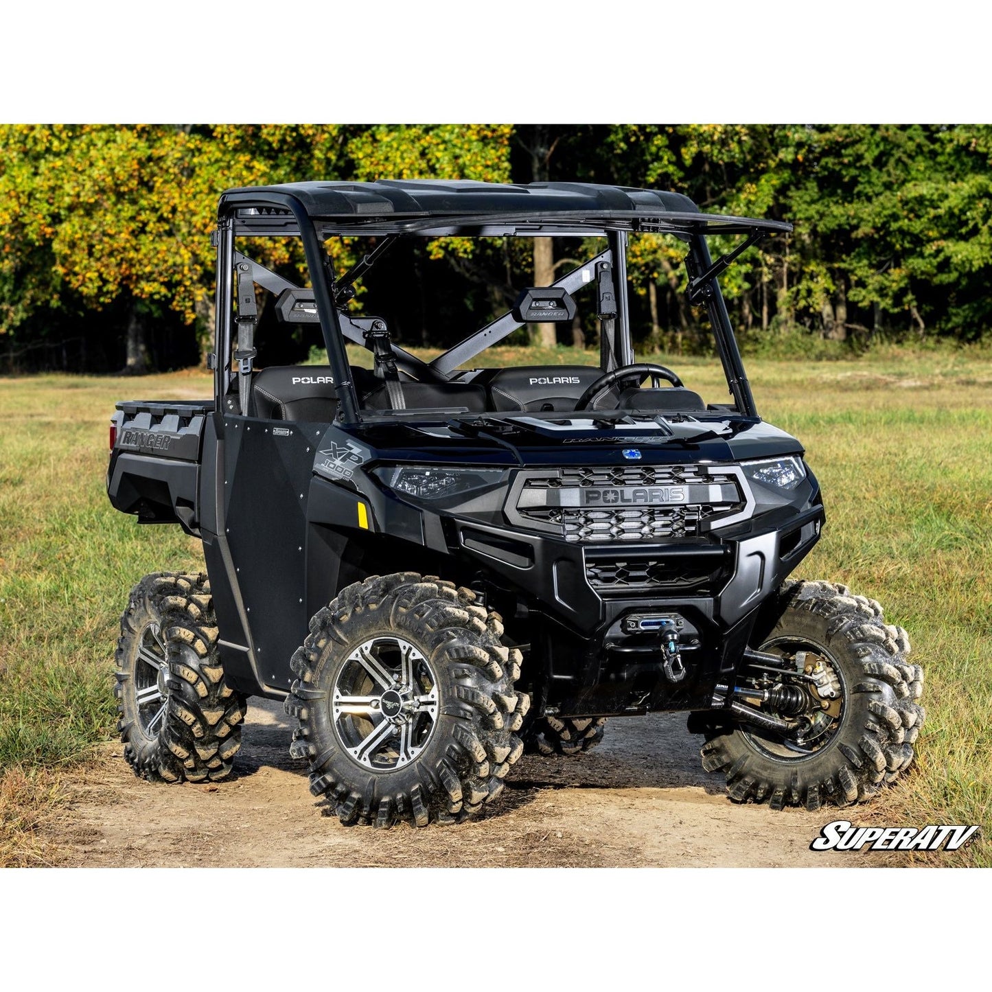 Polaris Ranger XP 900 MaxDrive Power Flip Glass Windshield