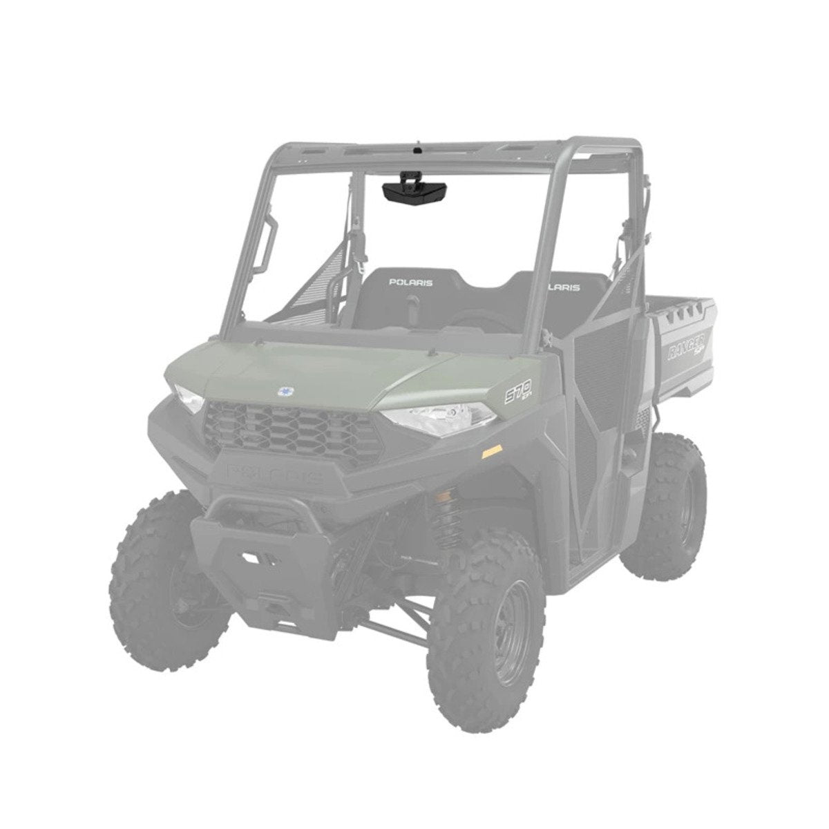 Polaris Ranger SP 570 Convex Weatherproof Rearview Mirror