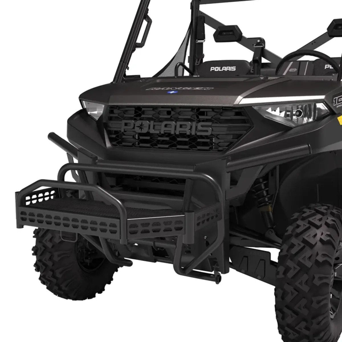 Polaris Ranger Lock & Ride Front Brushguard Storage Rack