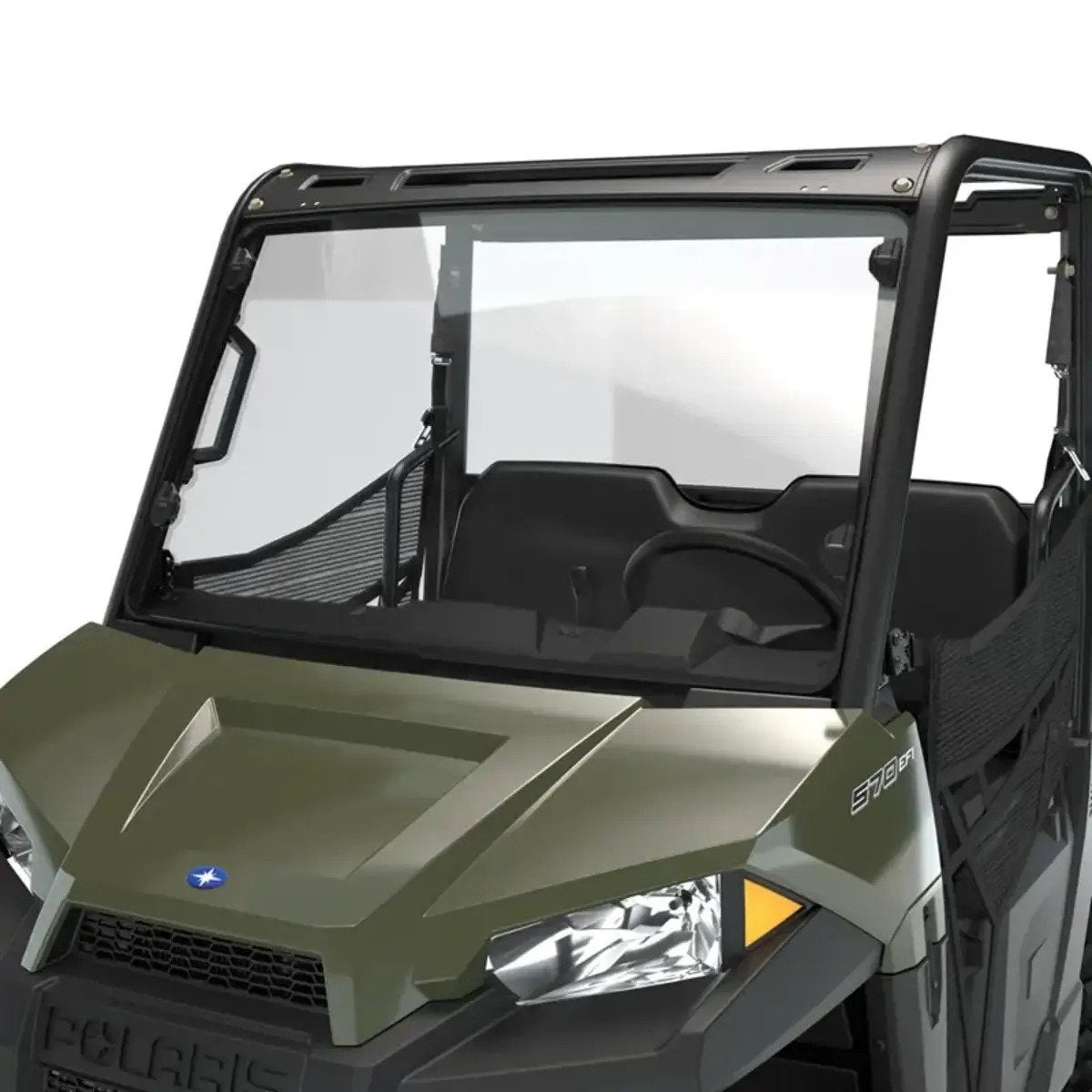 Polaris Ranger SP 570 Polycarbonate Full Windshield - Clear