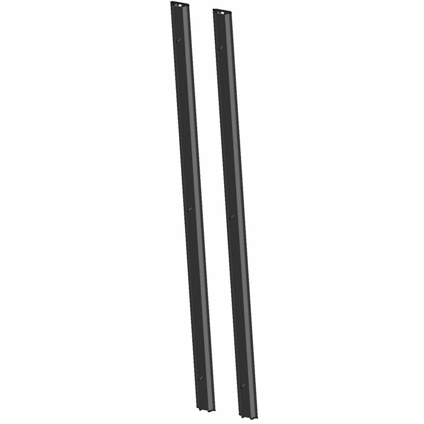 Polaris Ranger XD 1500 Lock & Ride MAX Rear Rails - MCS Cargo System & Rear Headache Rack
