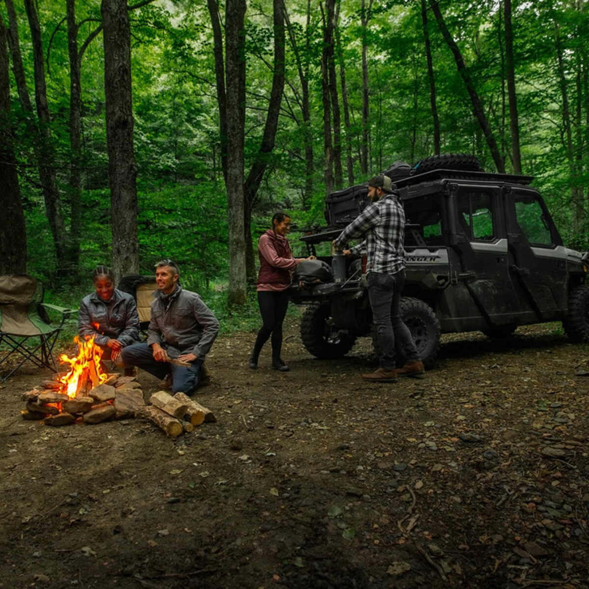 Polaris Rhino-Rack Corner Cargo Bracket