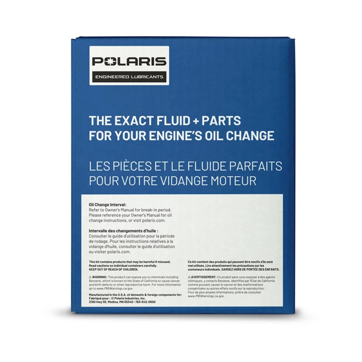 Polaris RZR Full Synthetic Oil Change Kit - 3 Quarts of PS-4 Engine Oil & 1 Oil Filter