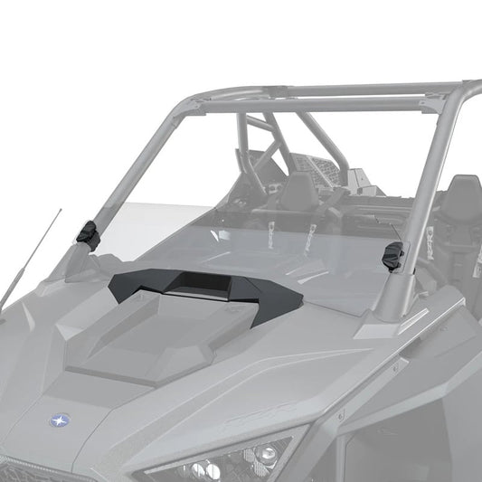 Polaris RZR Pro Lock & Ride Middle Half Windshield - Hard Coat Poly