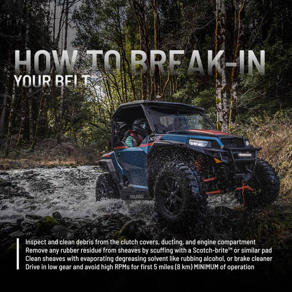 Polaris RZR ORV Drive Belt