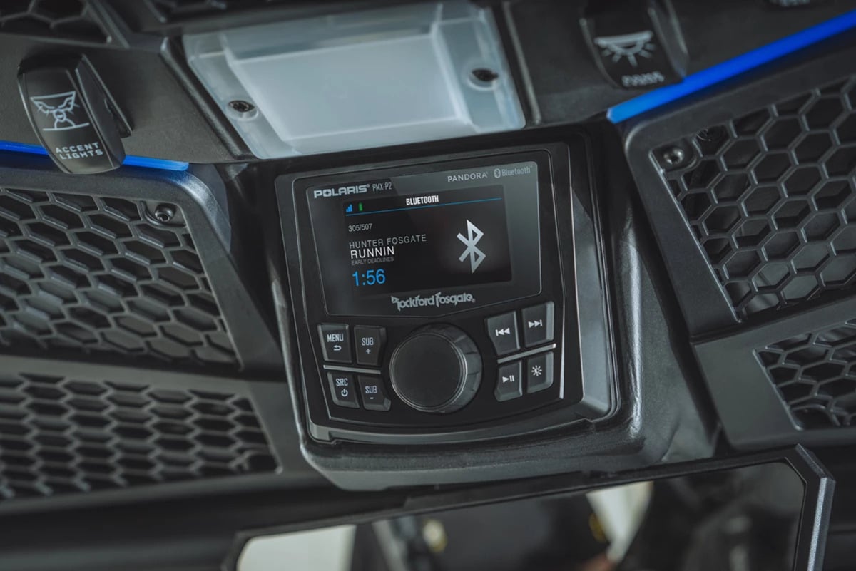 Polaris RZR Pro XP 4 Non-Factory Audio Roof w/PMX-P2 by Rockford Fosgate – 4-Seat