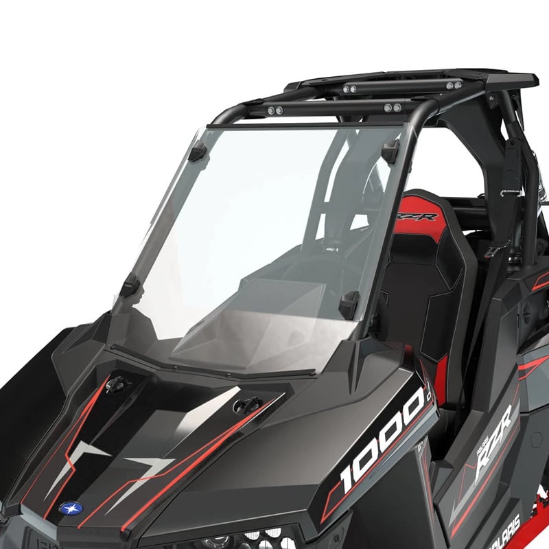Polaris RZR RS1 Lock & Ride Full Windshield - Hard Coat Poly