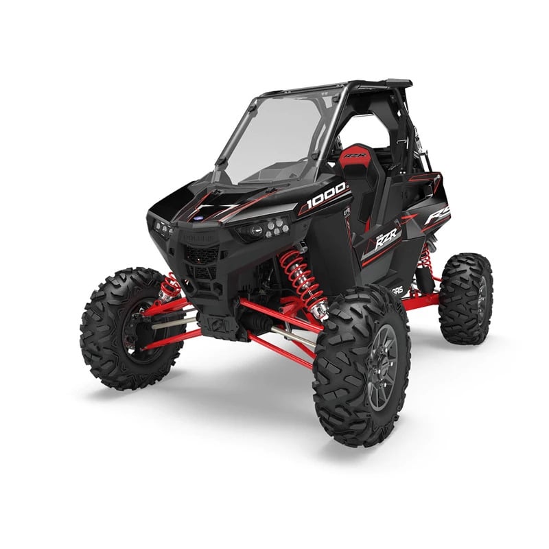 Polaris RZR RS1 Lock & Ride Full Windshield - Hard Coat Poly